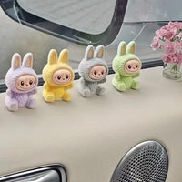 Trendy Labubu Mini Car Dashboard ( Pack of 4 )